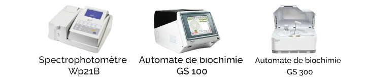 Analyseurs de biochimie