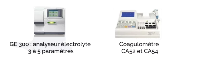 Aalyseurs Ionogramme et Hemostase